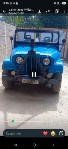 Willys Overland Jeep 2.6 12V Gasolina 2P 1960