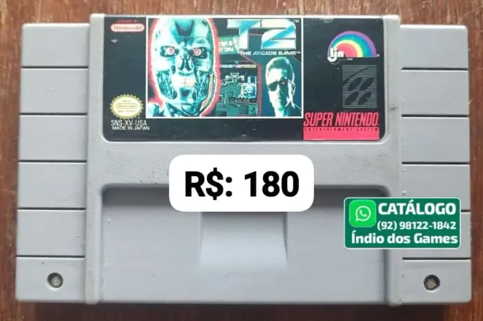 T2 The Arcade Game = R$: 180