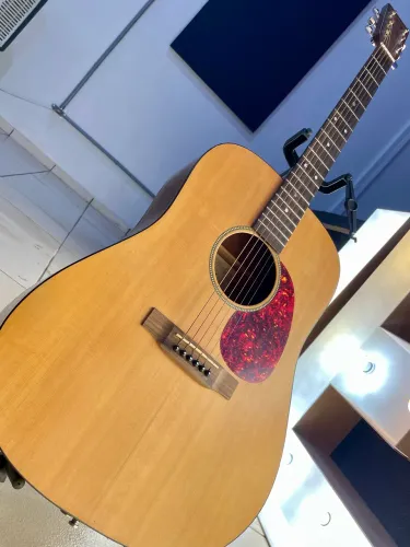 Violão Martin DM Mahogany Dreadnought (Made in USA) - Eletroacústico + Trastes Inox + Case