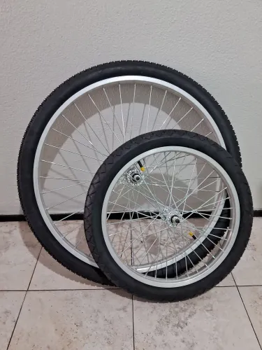 Rodagem completa de bicicleta cargueira (nova nunca usada)