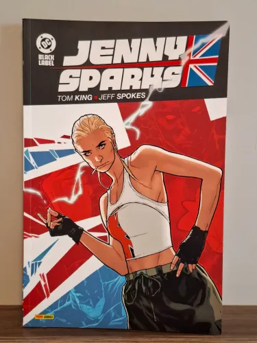 Jenny Sparks (The Authority) de Tom King e Jeff Stokes - DC Black Label/ Panini 2025