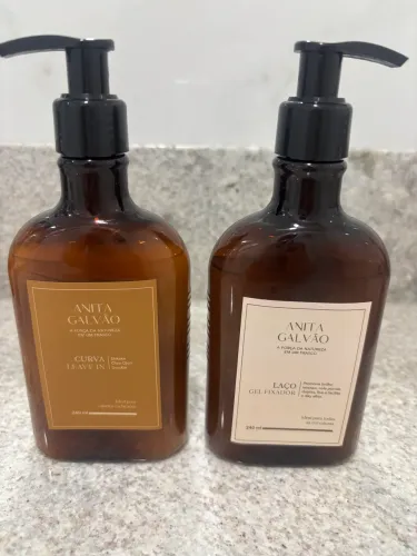 Produtos cabelo cacheado Anita Galvão