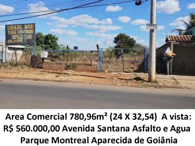 Leia a descrição: Area Comercial 780,96m² (Avenida Santana) Parque Montreal