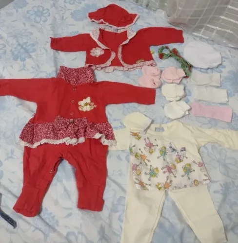 Lotinho de roupas menina 15 peças