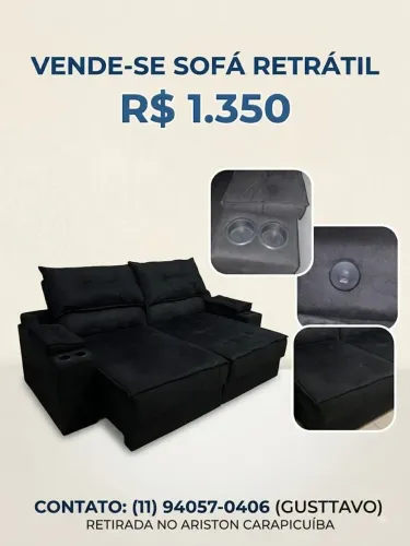 Sofá impecável