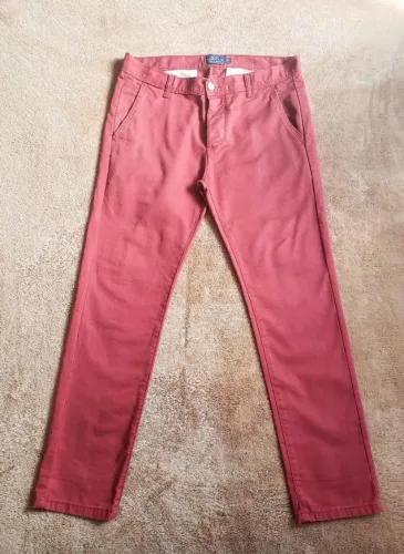 Calça Chino Topman Sarja Importada Linda Estado de Nova Desapego Promocao