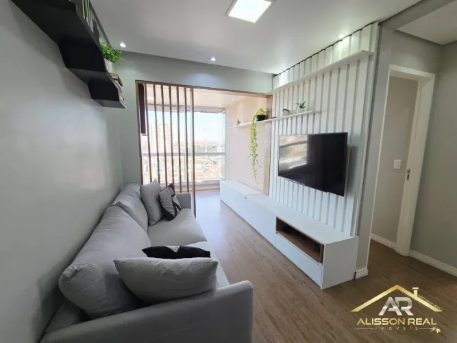 Apartamento no SPA Acqua Resort - 57 m² sendo 2 Dormitórios/ 1 Suíte.