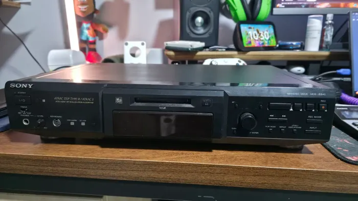Minidisc Md Player Sony MDS JE 640
