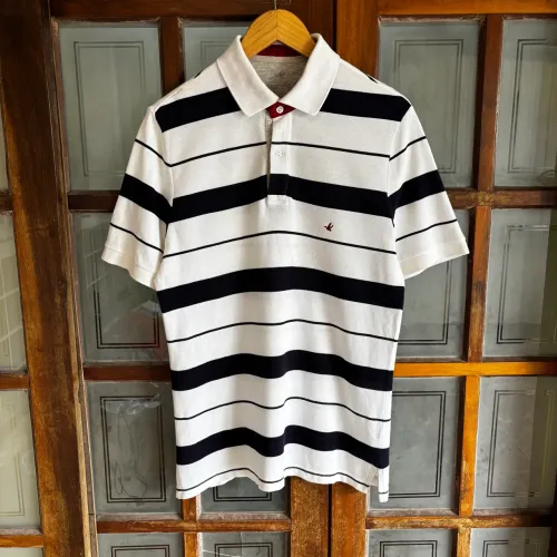 Camiseta polo Brooksfield listrada slim Fit 