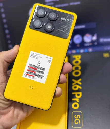 Poco X6 PRO Amarelo