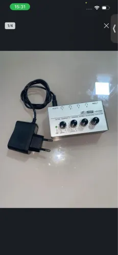 Fonte e dois amplificadores 
