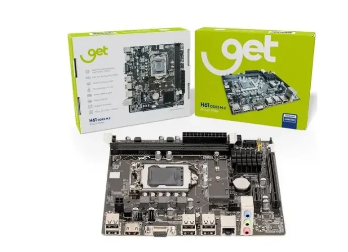 PLACA-MÃE H61 GET (LGA 1155)