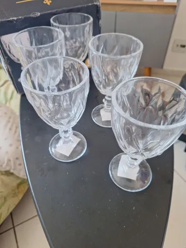 Conjunto de taças em vidro
