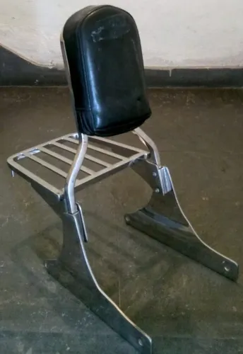 Sissy Bar Fixo Original Completo Harley Davidson