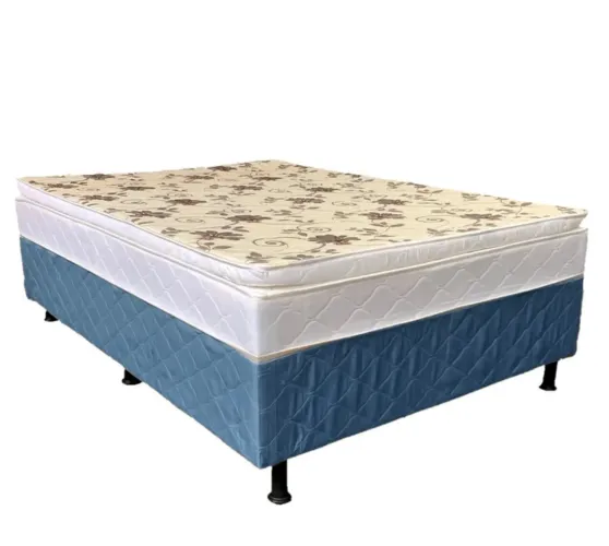 Cama Malu Casal 1,38x1,88 D28 com Pillow 8cm - Últimas Unidades!