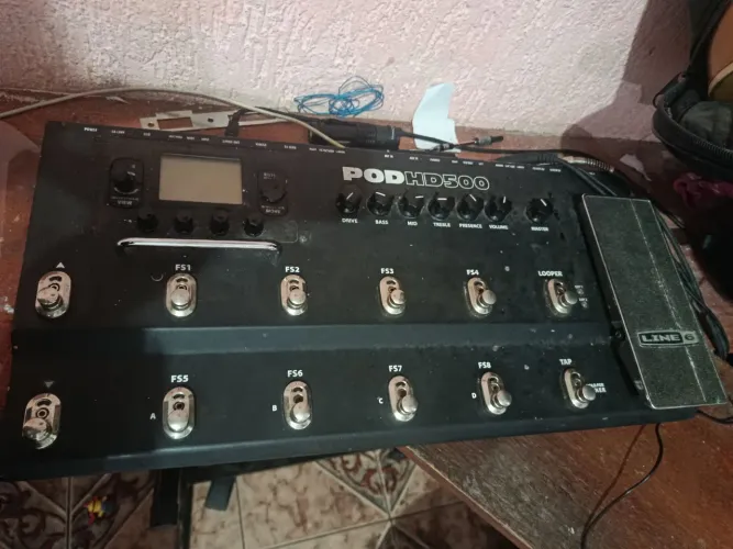 Pedaleira de guitarra 