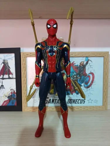 Homem aranha power eletronico 30cm original marca Hasbro 