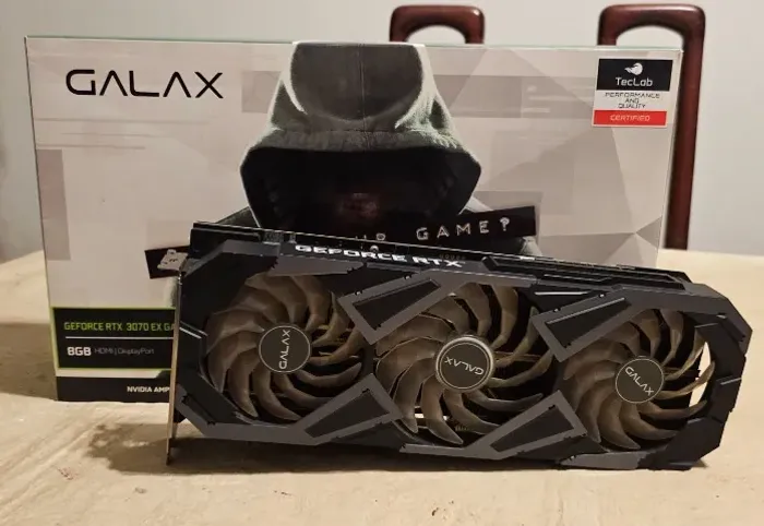 Placa de Vídeo GALAX GeForce RTX 3070 EX Gamer 8GB GDDR6