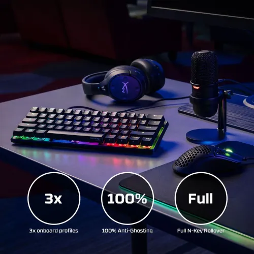 Teclado Gamer HyperX Alloy Origins 60