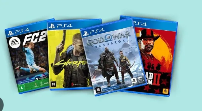 Jogos de ps4 digital