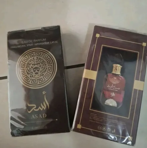 kit com duas colônias arabes masculinas com 100 ml cada