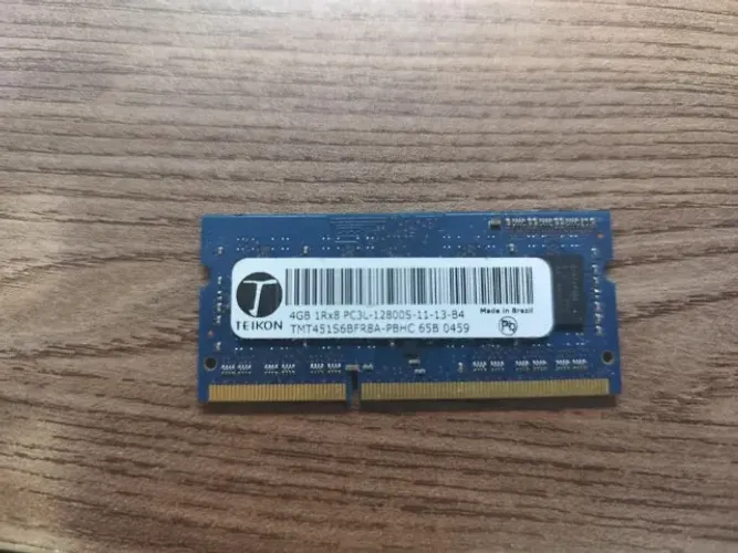 Memória RAM Notebook 4GB DDR3L SO-DIMM 1600mhz