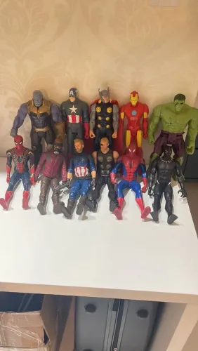 Lote bonecos da marvel