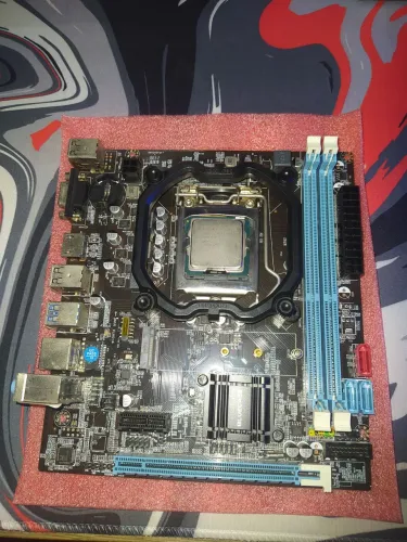 Kit placa mãe BMBB75 socket LGA 1155 processador Intel core i5 3570 3.40Ghz