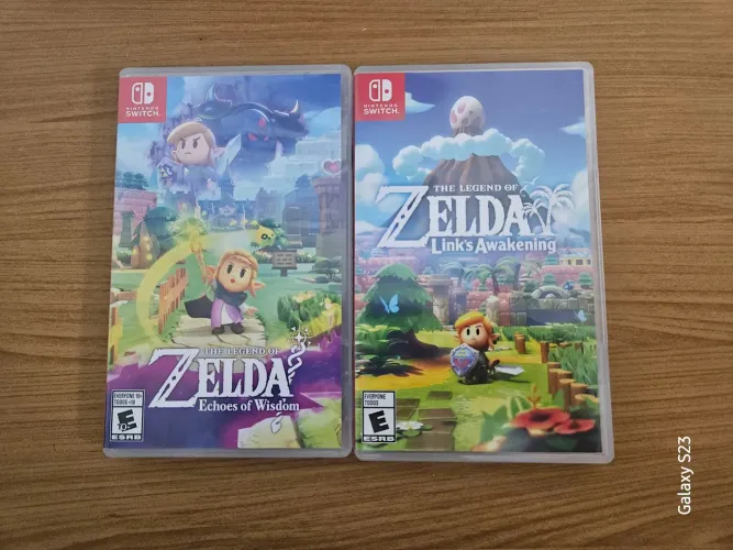 Combo Zelda Link's Awakening e Zelda Echoes of Whisdom para Nintendo Switch 