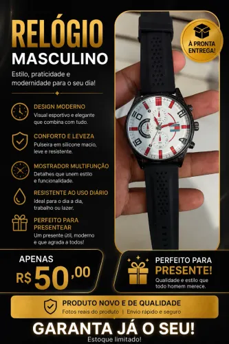 ? RELÓGIO MASCULINO PREMIUM ?