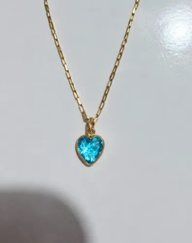 Pingente coração em ouro 18k