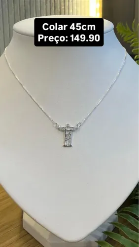 Colares de prata italiana 