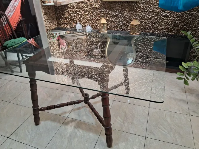Mesa jantar em madeira