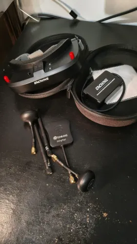 Óculos FPV Eachine EV100 5.8G 72CH c/ Cooler