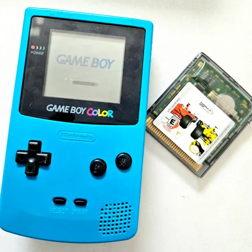 Game boy colot teal original + jogo Formula 1