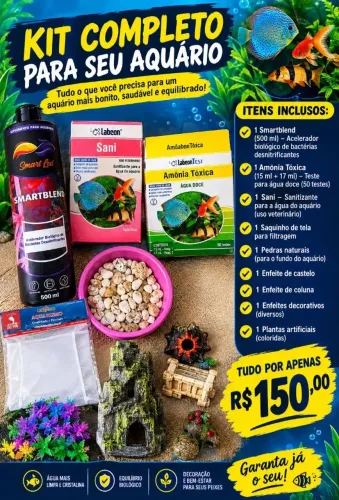 Acessórios para aquario