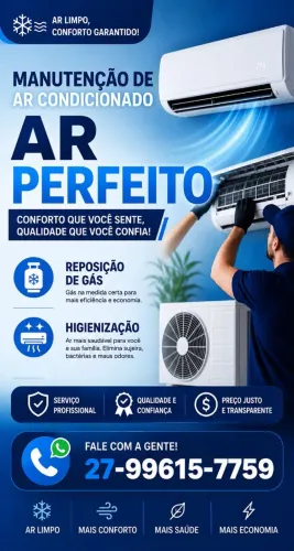 Manutenção de Ar Condicionado Split