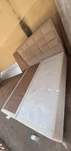 Base cama queen com cabeceira