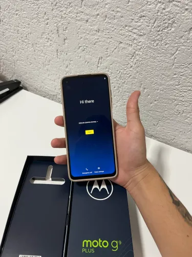 MOTOROLA MOTO G9 PLUS DOURADO - 128GB 