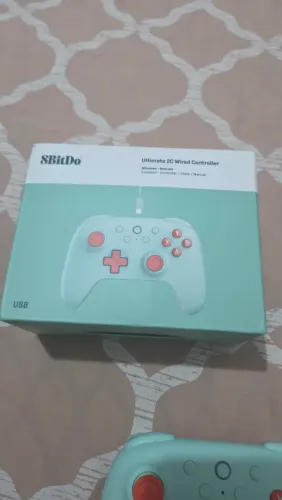 8bitDo ultimate 2c USB Wired Controller nunca usado 