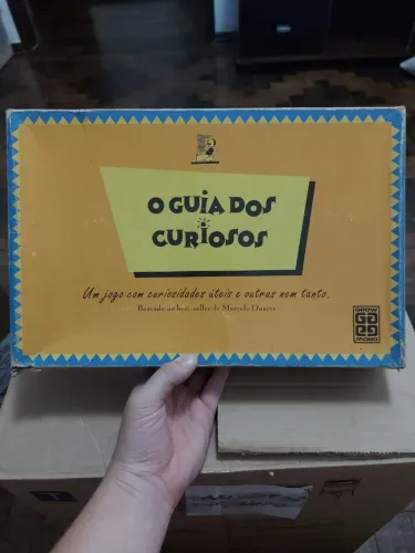 Antigo e raro jogo O Guia dos Curiosos da Grow
