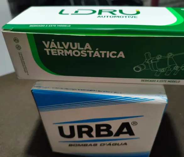 Bomba d'Água URBA UB0167 + Válvula Termostática LDRU LD066005 - Kit Novo