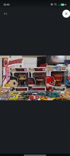 Funkos Justiceiro Demolidor The flash