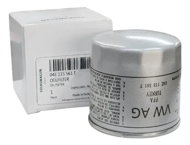 Filtro De Óleo Vw Linha Ea211 Golf Taos Jetta Tiguan 1.4 Tsi - 04E115561T.