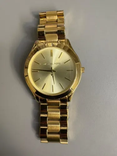 Relógio Michael Kors Dourado - semi novo