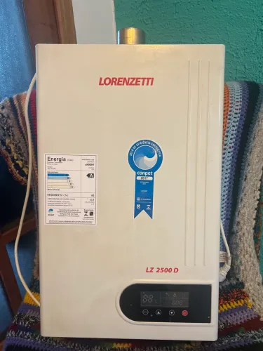 Aquecedor a gás Lorenzetti 220v