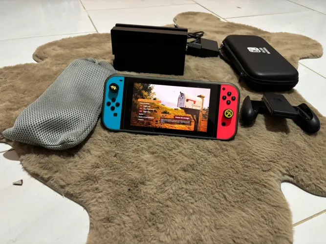 Vendo ou troco Nitendo switch v1 bloqueado 