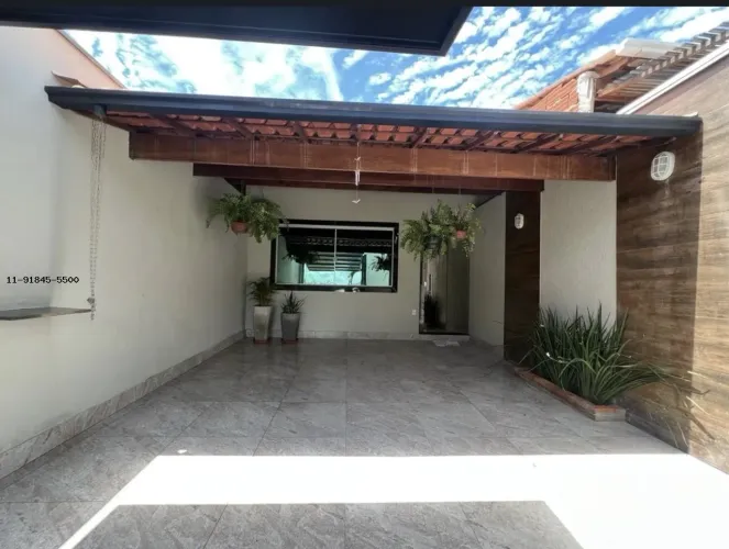 Casa para Locação em Cajamar, Portais (Polvilho), 3 dormitórios, 1 suíte, 2 banheiros, 2 v
