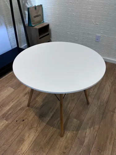 MESA REDONA BRANCA