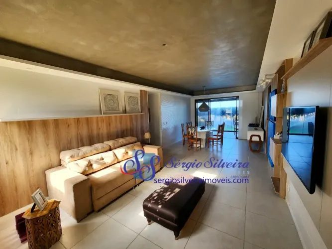 Apartamento térreo e mobiliado no Porto das Dunas com vista para o mar